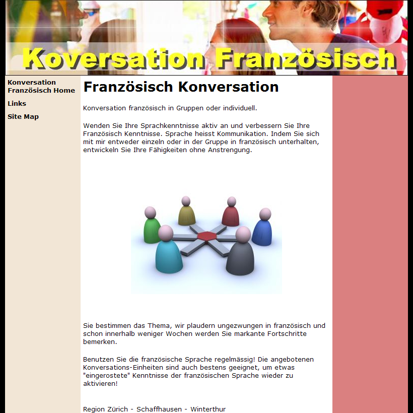 Französisch Konversation - Home